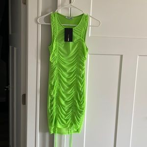 Neon Green Dress